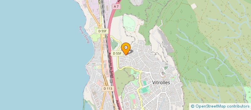 localisation de l'entreprise SCI DU VIEUX MOULIN à VITROLLES