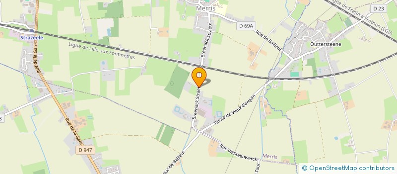 localisation de l'entreprise SCI DU VIEUX MOULIN  MERRIS