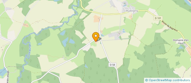 localisation de l'entreprise SCI DU VIEUX MOULINS  AUROUER