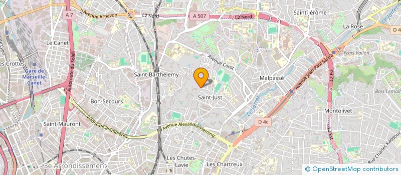 localisation de l'entreprise SCI DU VIEUX PANIER à MARSEILLE