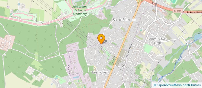 localisation de l'entreprise SCI DU VIEUX PAVE à SAINT-GERMAIN-LES-ARPAJON