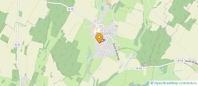 localisation de l'entreprise SCI DU VIEUX PESMES  BRESILLEY