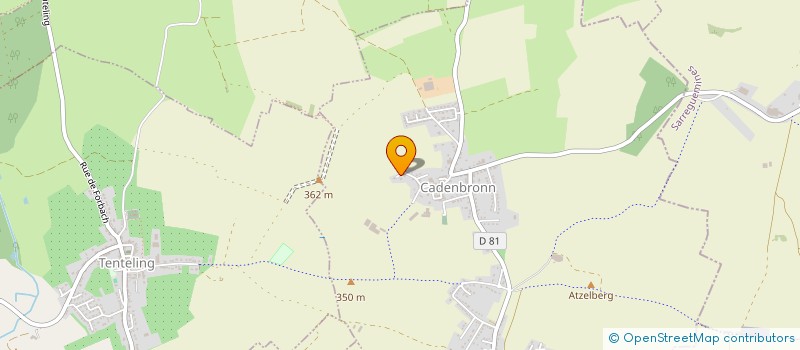 localisation de l'entreprise SCI DU VIEUX POIRIER  NOUSSEVILLER-SAINT-NABOR