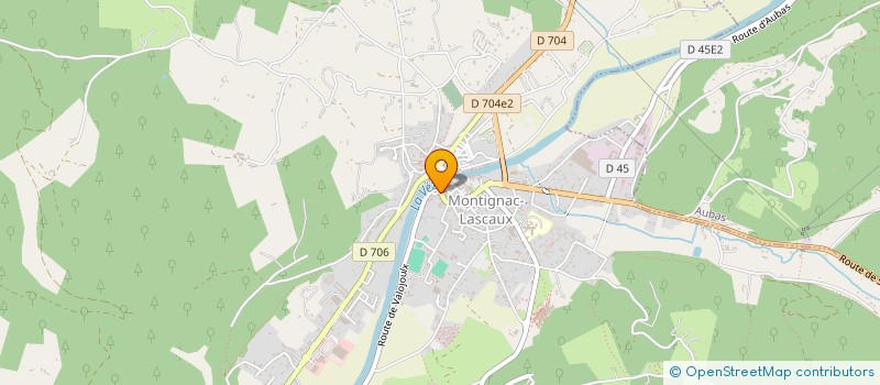 localisation de l'entreprise SCI DU VIEUX PONT à MONTIGNAC-LASCAUX