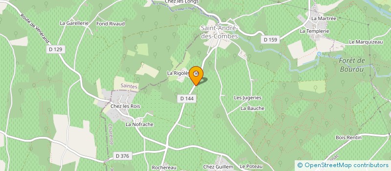 localisation de l'entreprise SCI DU VIEUX PORCHE à LOUZAC-SAINT-ANDRE