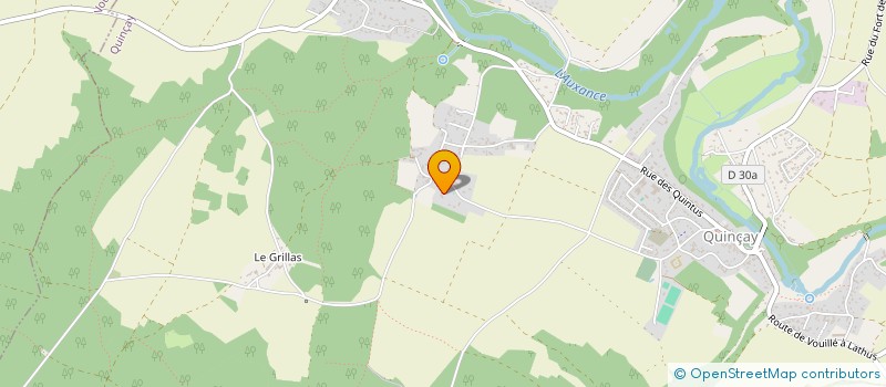 localisation de l'entreprise SCI DU VIEUX PORCHE  QUINCAY