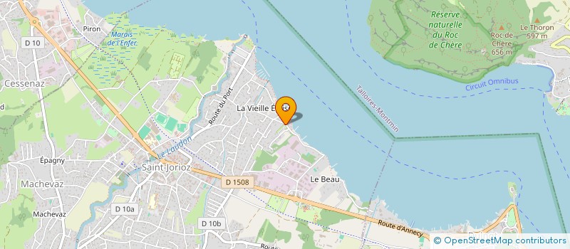 localisation de l'entreprise SCI DU VIEUX PRESBYTERE  SAINT-JORIOZ