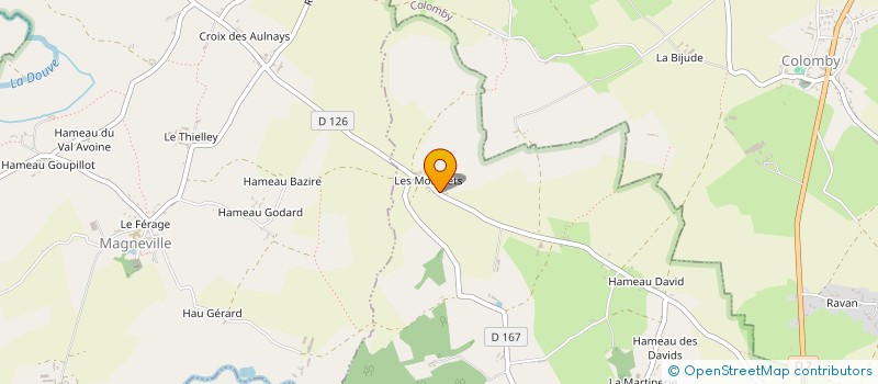 localisation de l'entreprise SCI DU VIEUX PRESSOIR  GOLLEVILLE