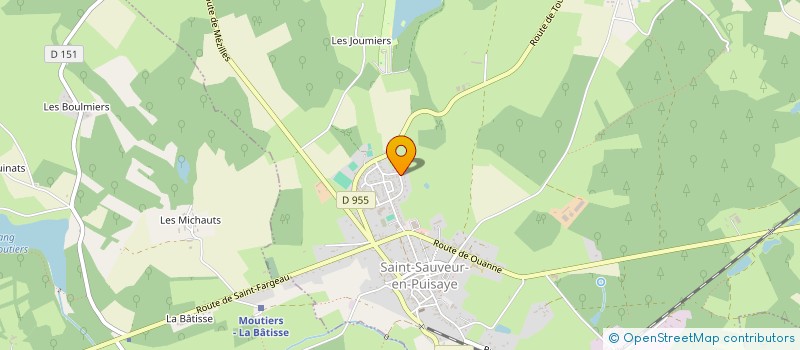 localisation de l'entreprise SCI DU VIEUX PUITS à SAINT-SAUVEUR-EN-PUISAYE
