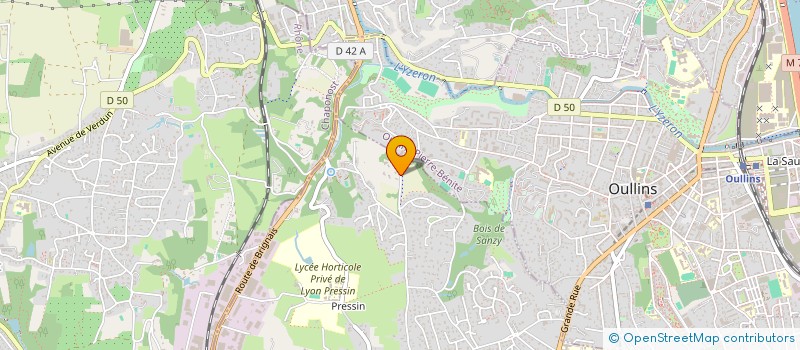 localisation de l'entreprise SCI DU VIEUX PUITS  SAINT-GENIS-LAVAL