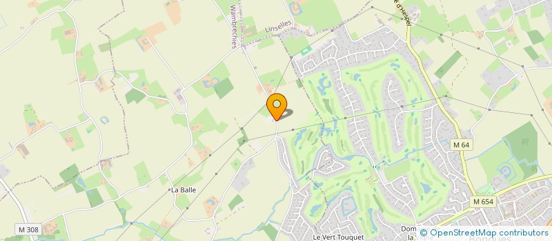 localisation de l'entreprise SCI DU VIEUX-SCEL  WAMBRECHIES