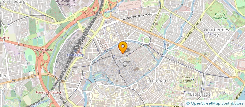 localisation de l'entreprise SCI DU VIEUX SEIGLE  STRASBOURG