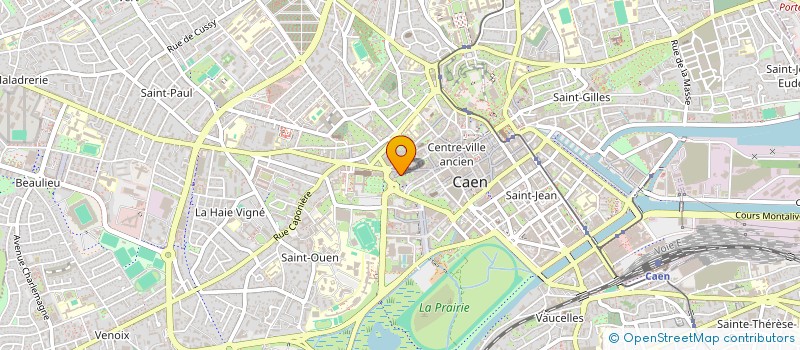 localisation de l'entreprise SCI DU VIEUX ST ETIENNE à CAEN