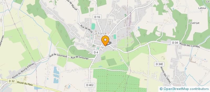 localisation de l'entreprise SCI DU VIEUX VIGNOBLE  LA FORCE