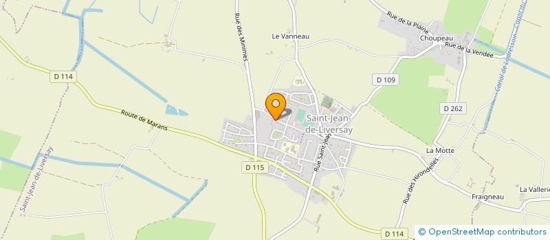 localisation de l'entreprise SCI DU VIGNAUD  SAINT-JEAN-DE-LIVERSAY
