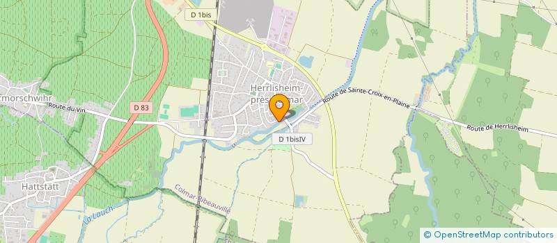 localisation de l'entreprise SCI DU VIGNOBLE  OBERMORSCHWIHR