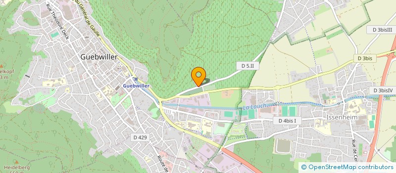 localisation de l'entreprise SCI DU VIGNOBLE  BERGHOLTZZELL