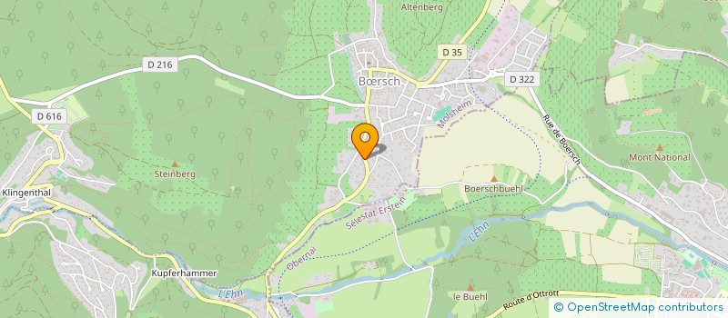 localisation de l'entreprise SCI DU VIGNOBLE  BRSCH