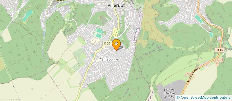 localisation de l'entreprise SCI DU VIGNOBLE  VILLERUPT