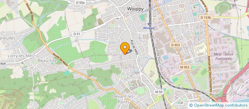 localisation de l'entreprise SCI DU VILAIN MOUTON  NORROY-LE-VENEUR