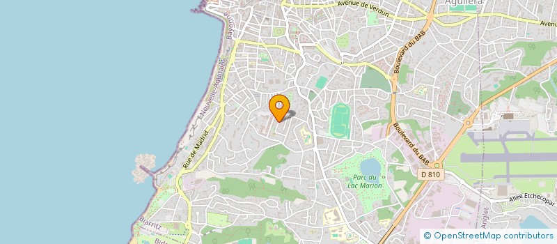 localisation de l'entreprise SCI DU VILLAGE à BIARRITZ