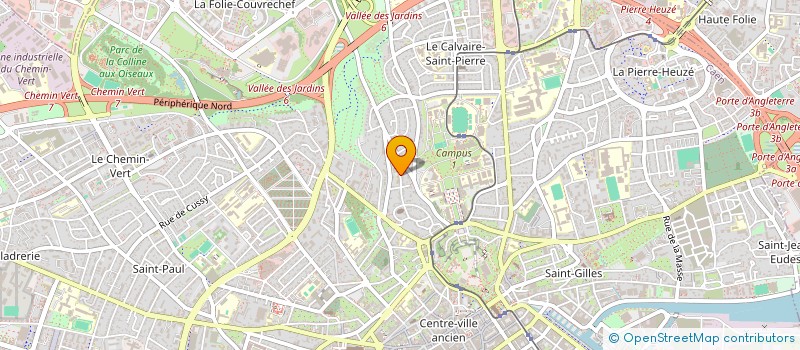 localisation de l'entreprise SCI DU VILLAGE à CAEN