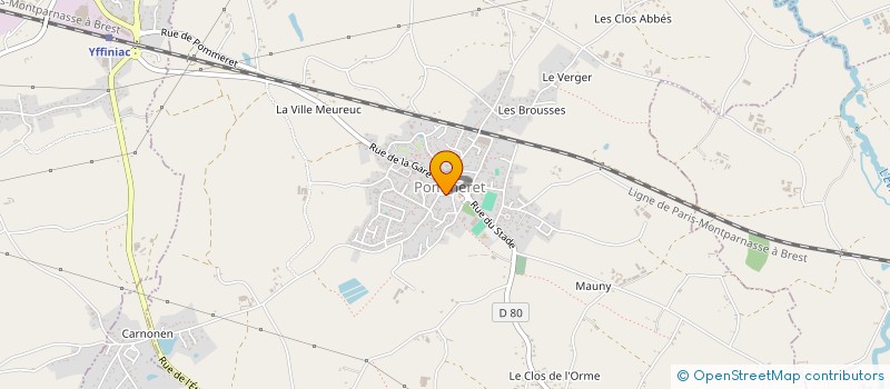 localisation de l'entreprise SCI DU VILLAGE à QUESSOY