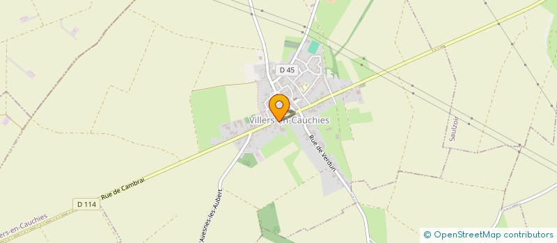 localisation de l'entreprise SCI DU VILLAGE SUD à VILLERS-EN-CAUCHIES