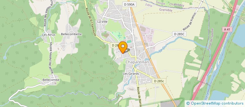 localisation de l'entreprise SCI DU VILLARD à CORBARA