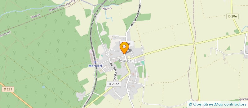 localisation de l'entreprise SCI DU VILLENEUVOIS  MORTCERF