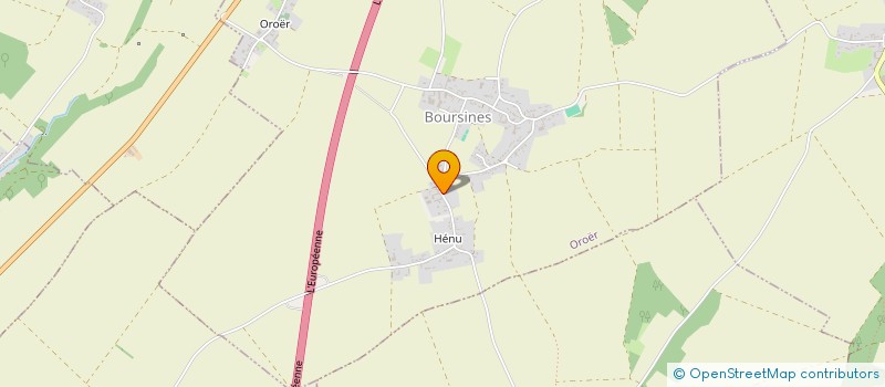 localisation de l'entreprise SCI DU VILLET  OROER