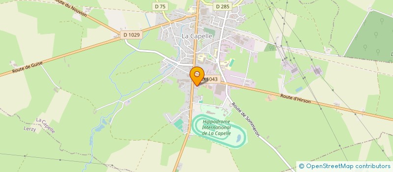 localisation de l'entreprise SCI DU VILPION  ETREAUPONT