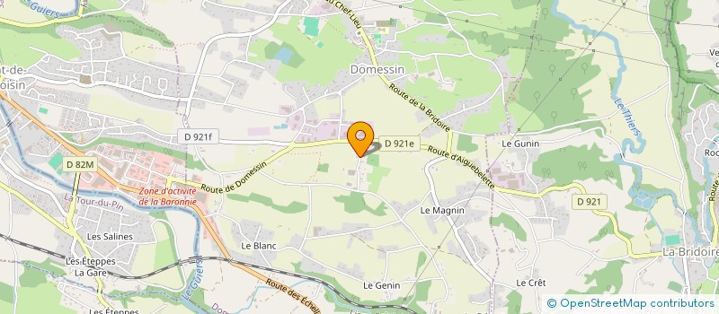 localisation de l'entreprise SCI DU VINCENT  DOMESSIN