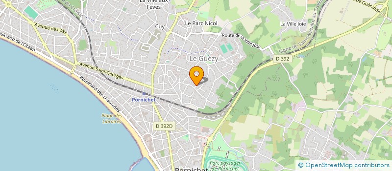 localisation de l'entreprise SCI DU VINET  LA BAULE-ESCOUBLAC