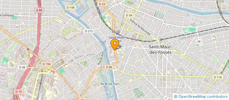 localisation de l'entreprise SCI DU VINGT NEUF R PETITES ECURIES à SAINT-MAUR-DES-FOSSES