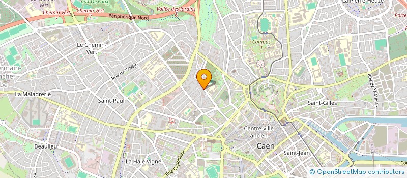 localisation de l'entreprise SCI DU VION à CAEN