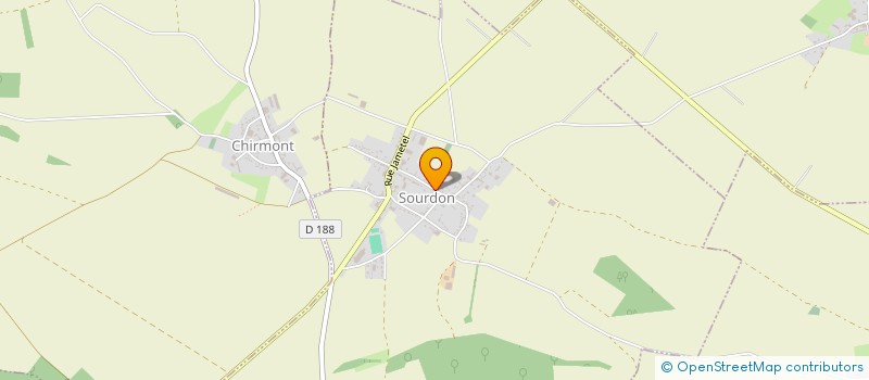 localisation de l'entreprise SCI DU VIRAGE  SOURDON