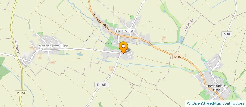 localisation de l'entreprise SCI DU VIRAGE  GOMMERSDORF