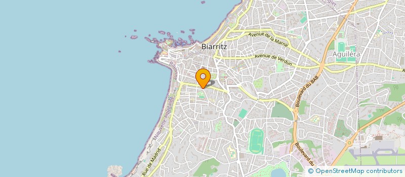 localisation de l'entreprise SCI DU VIRAGE ABANDONNE à BIARRITZ