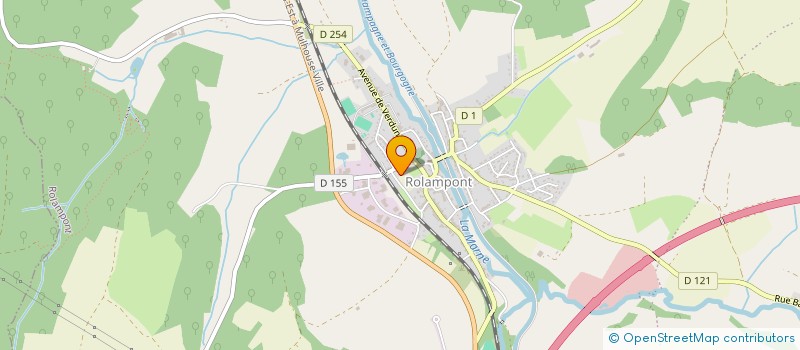 localisation de l'entreprise SCI DU VIVET à ROLAMPONT