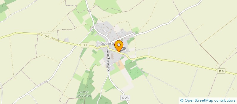 localisation de l'entreprise SCI DU VIVIER  SOUASTRE