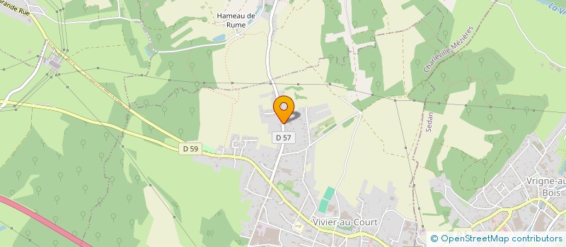localisation de l'entreprise SCI DU VIVIER  VIVIER-AU-COURT