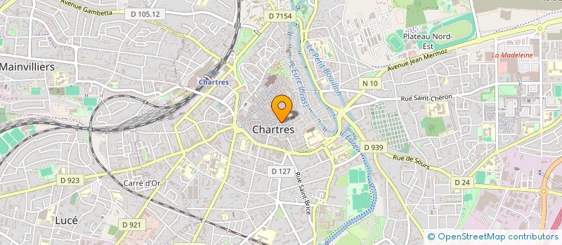 localisation de l'entreprise SCI DU VLAN à CHARTRES