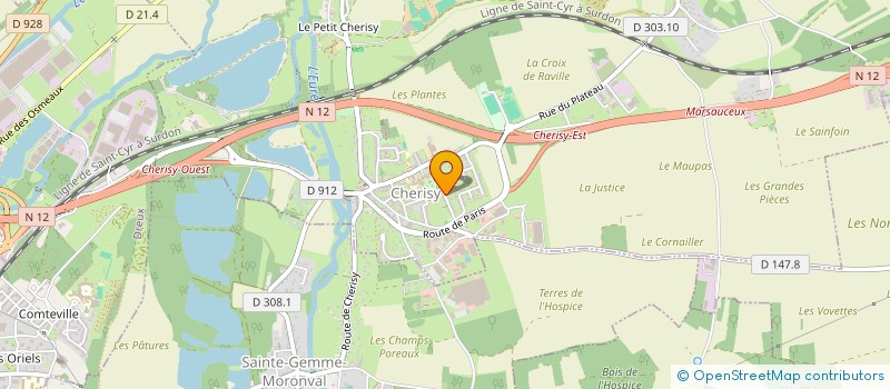 localisation de l'entreprise SCI DU VOLCELEST à TREON