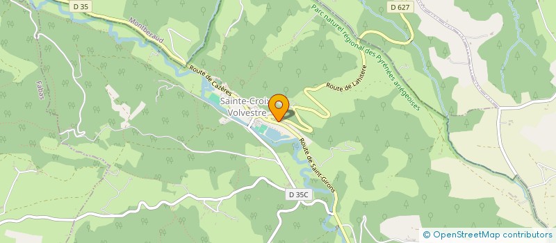 localisation de l'entreprise SCI DU VOLVESTRE à SAINTE-CROIX-VOLVESTRE