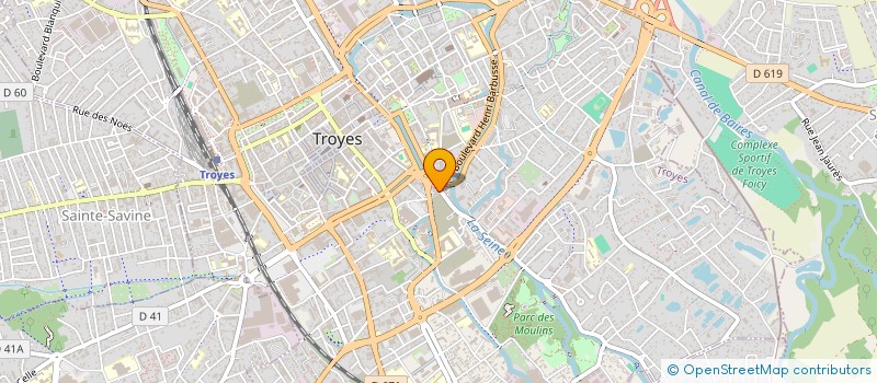 localisation de l'entreprise SCI DU VOULDY-2 à TROYES
