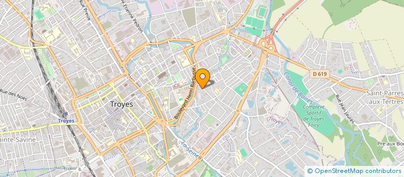 localisation de l'entreprise SCI DU VOYER DES LONDOUS à TROYES