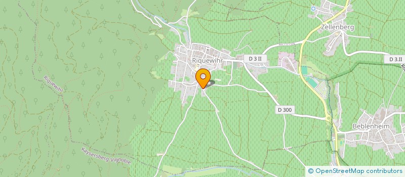 localisation de l'entreprise SCI DU WALBOURG  RIQUEWIHR