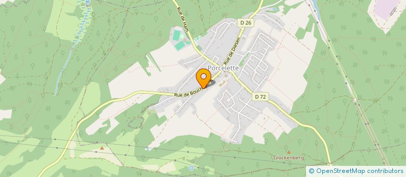 localisation de l'entreprise SCI DU WERNESPERG  PORCELETTE