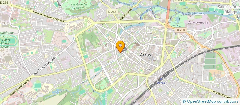localisation de l'entreprise SCI DU WETZ D'AMAIN à ARRAS